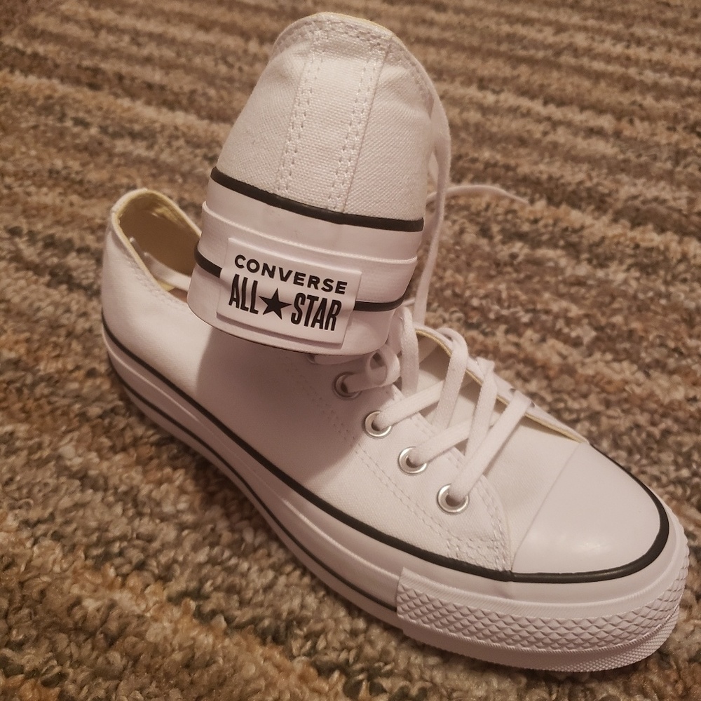 Womens Converse All Star Platform Tennis Shoe